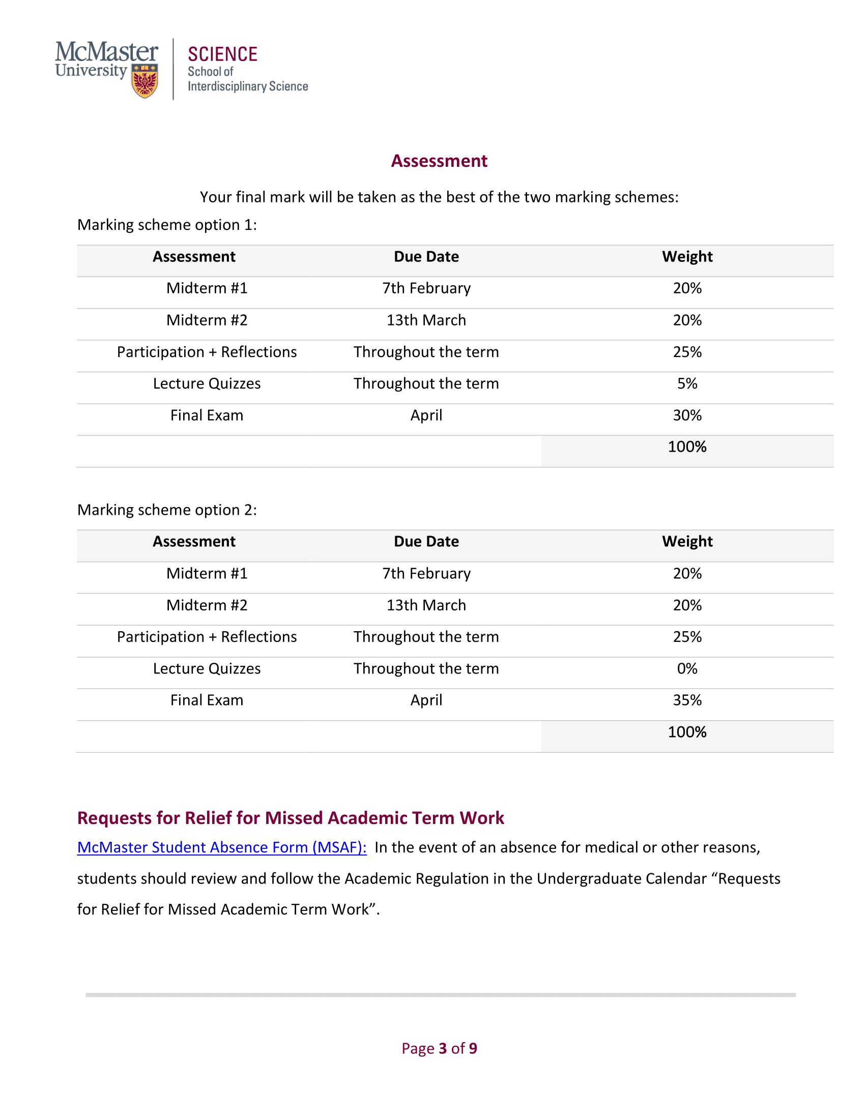 ASTRON 2B03 Fall 2023 outline page #3